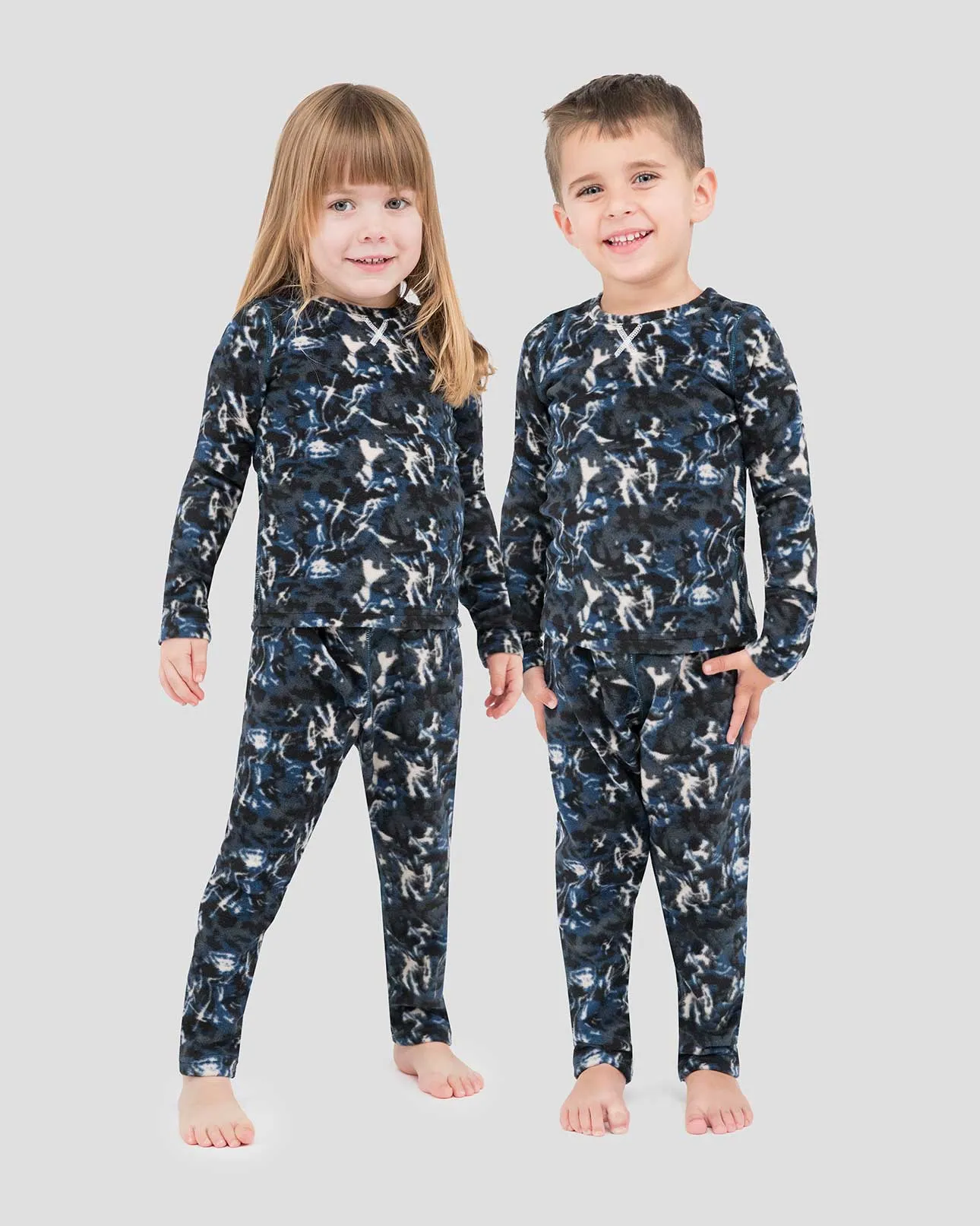 4.0 Kids' Thermafleece® Expedition Weight Thermal Baselayer 2-Piece Set