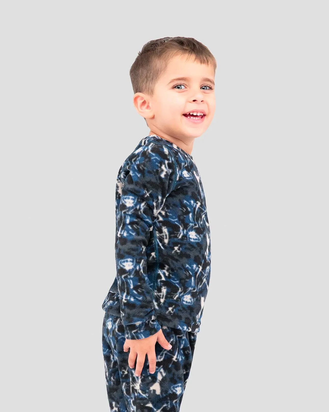 4.0 Kids' Thermafleece® Expedition Weight Thermal Baselayer 2-Piece Set