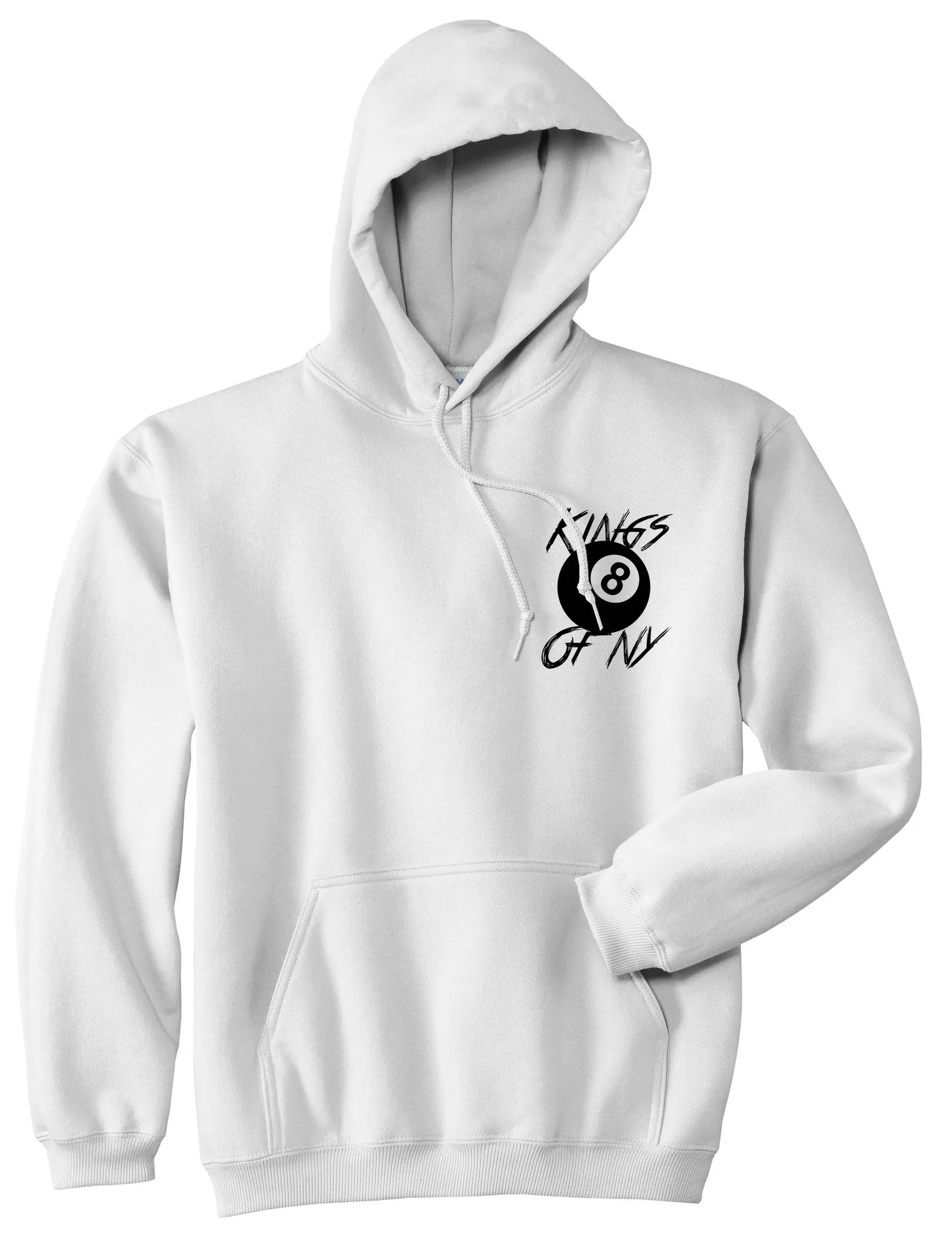 8 Ball Chest Logo Eight Pullover Hoodie Hoody