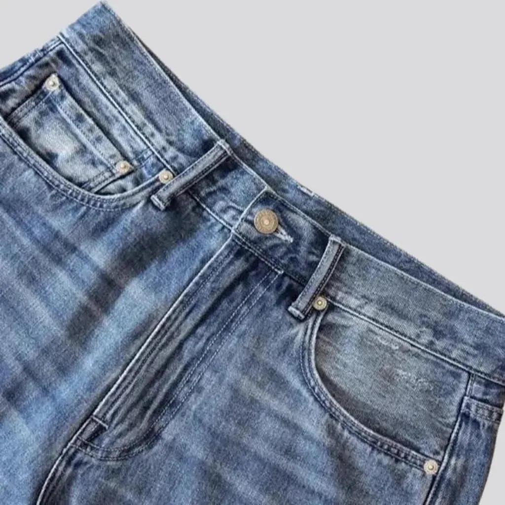 90s high-waist jeans
 for men