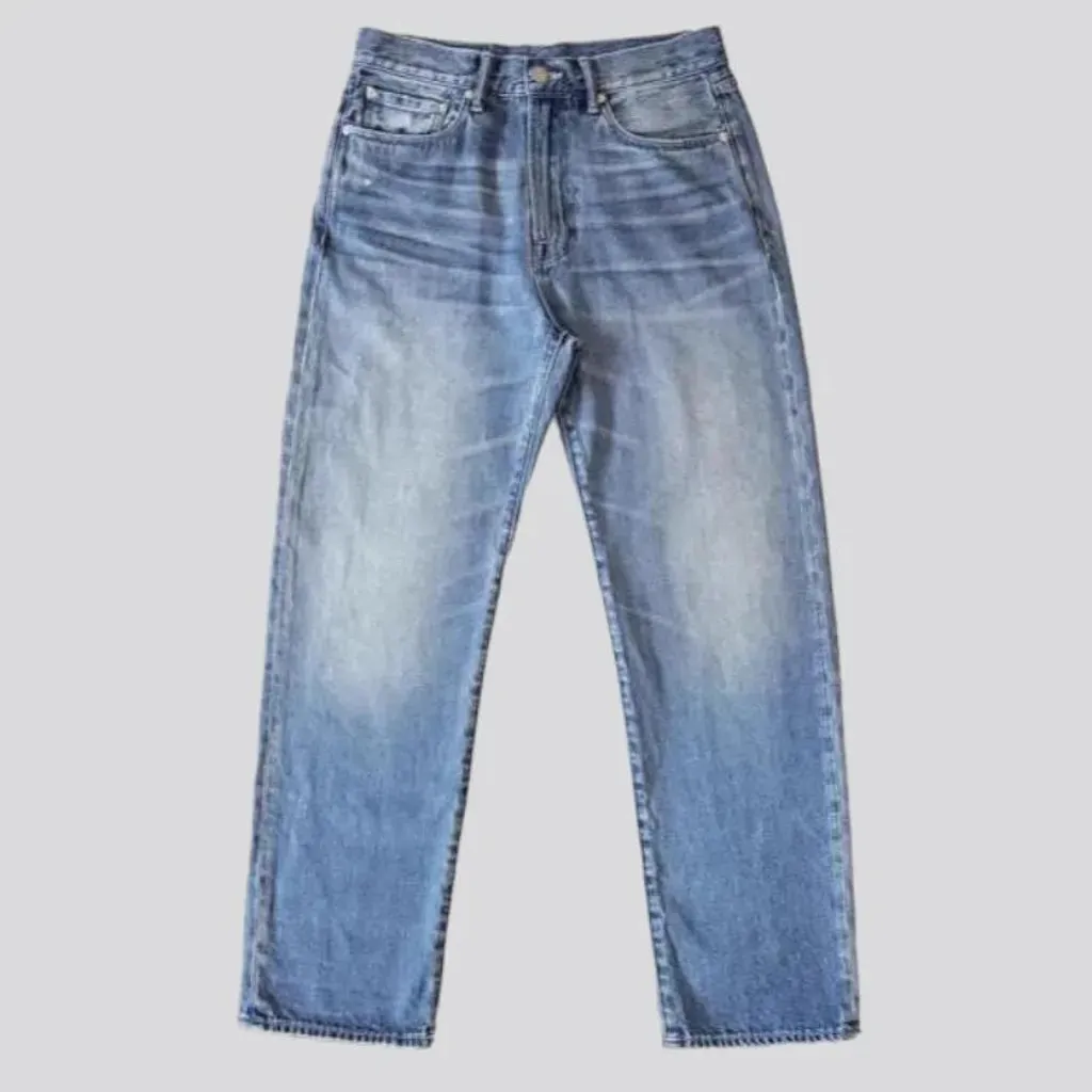 90s high-waist jeans
 for men