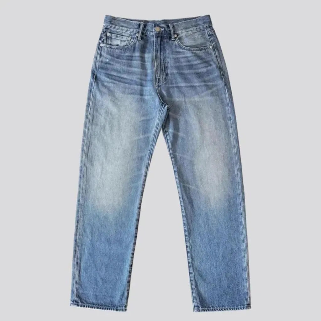 90s high-waist jeans
 for men