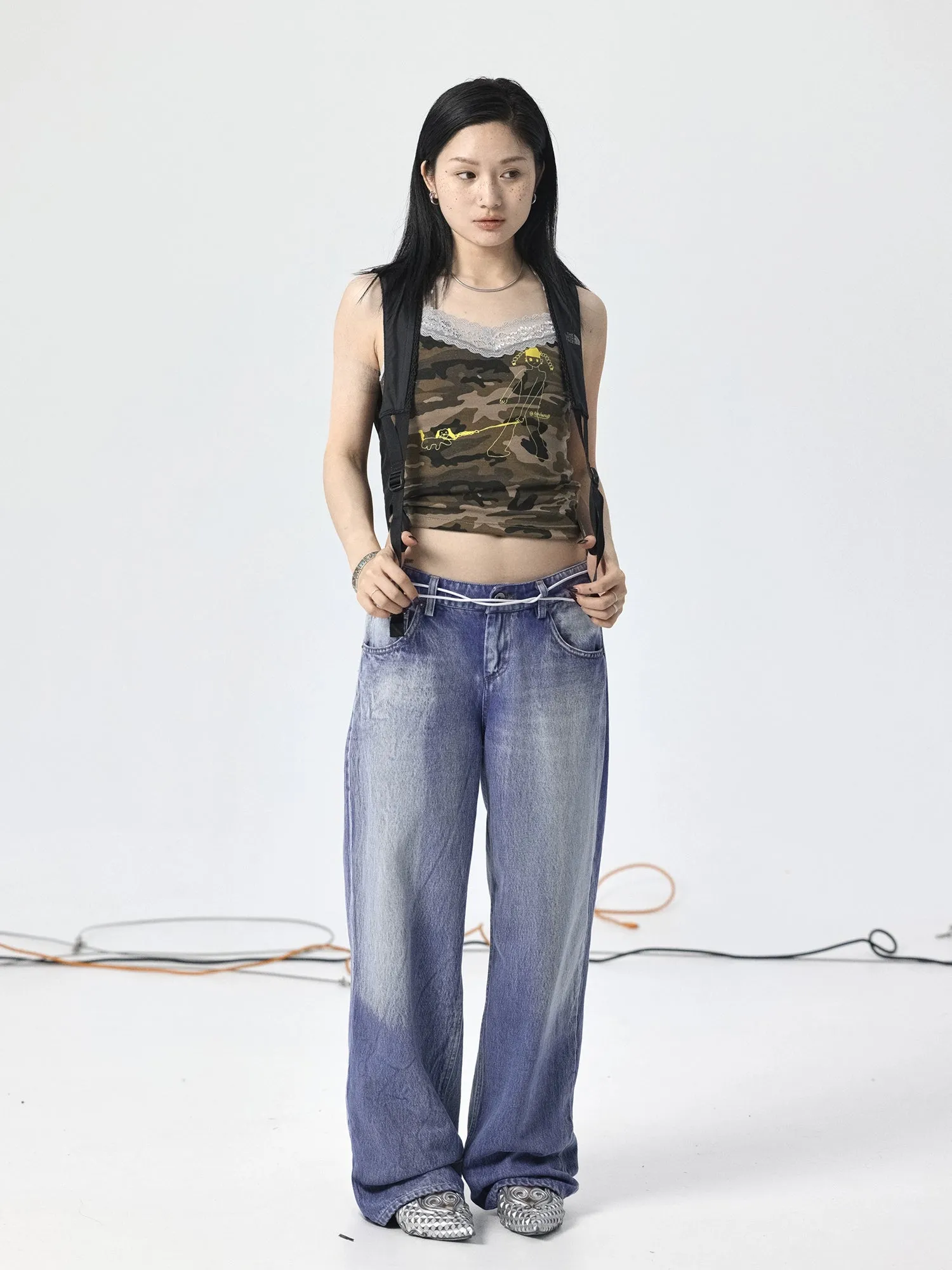 Achihara  Straight-legged Jeans