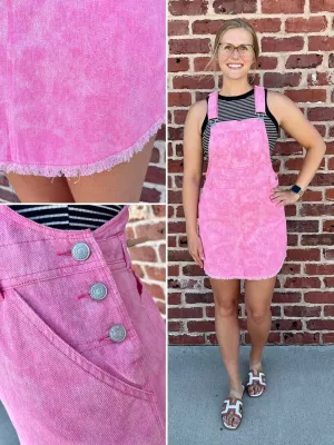 Anna Overall Mini Dress