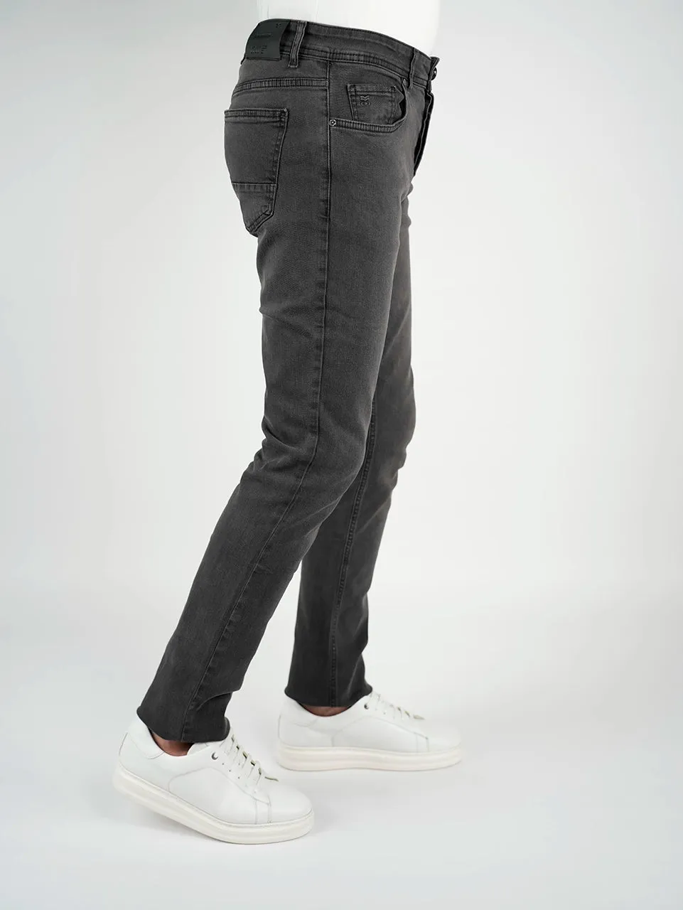 Antracite Slim Straight Jeans