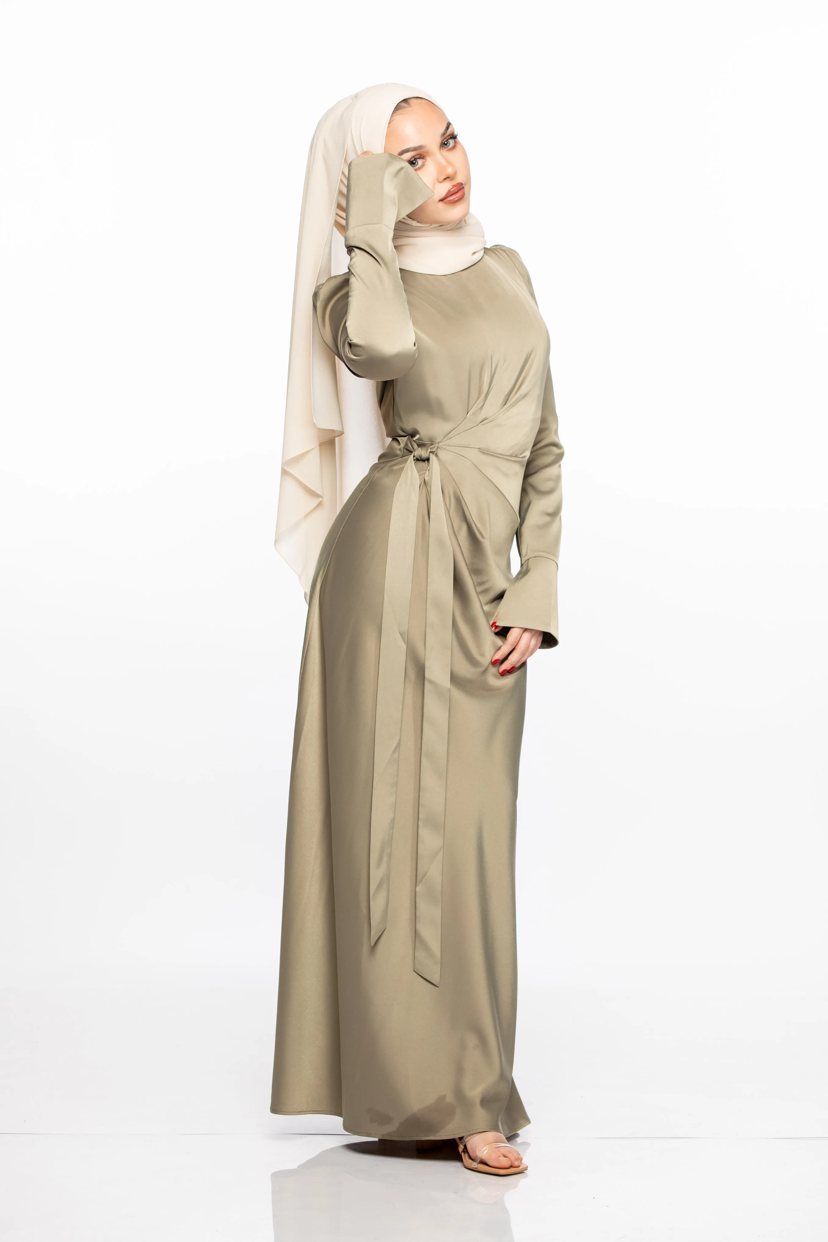 AYLANA DRESS - TAOS TAUPE