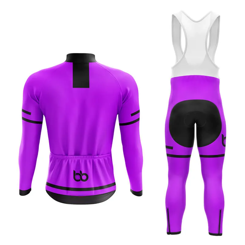 Bicycle Booth Outline (Purple) Aero Cycling Kit