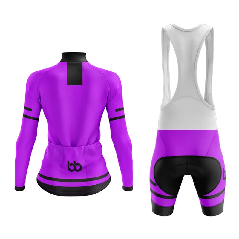 Bicycle Booth Outline (Purple) Aero Cycling Kit