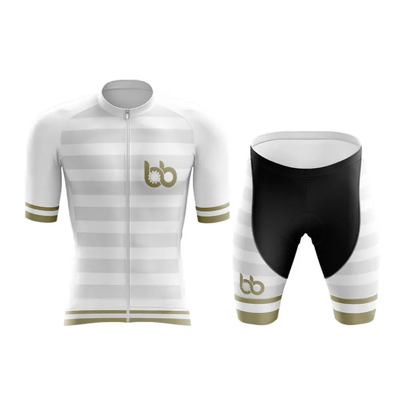 Bicycle Booth Signature (White) Aero Cycling Kit