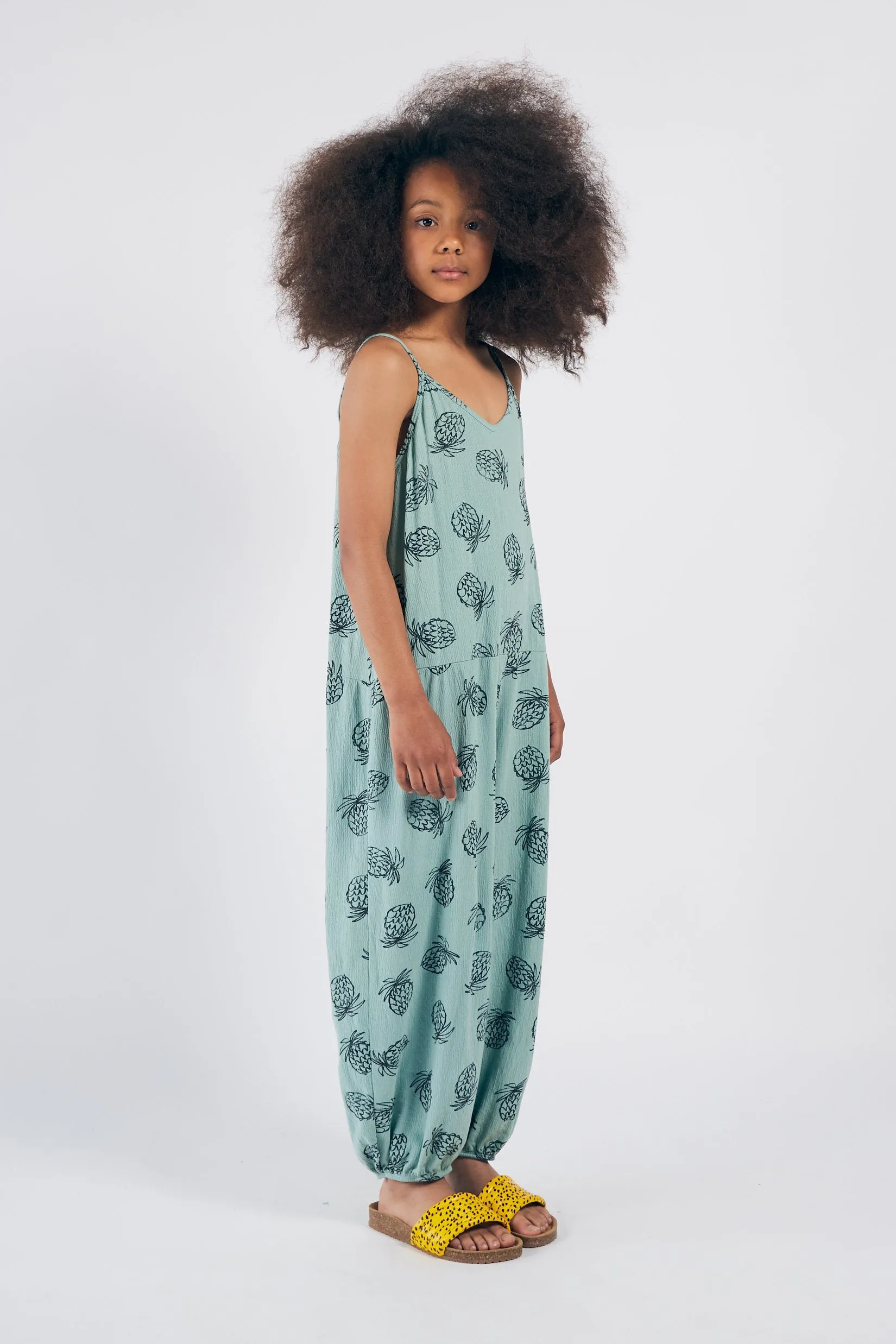 Bobo Choses All Over Pineapple Jersey Overall