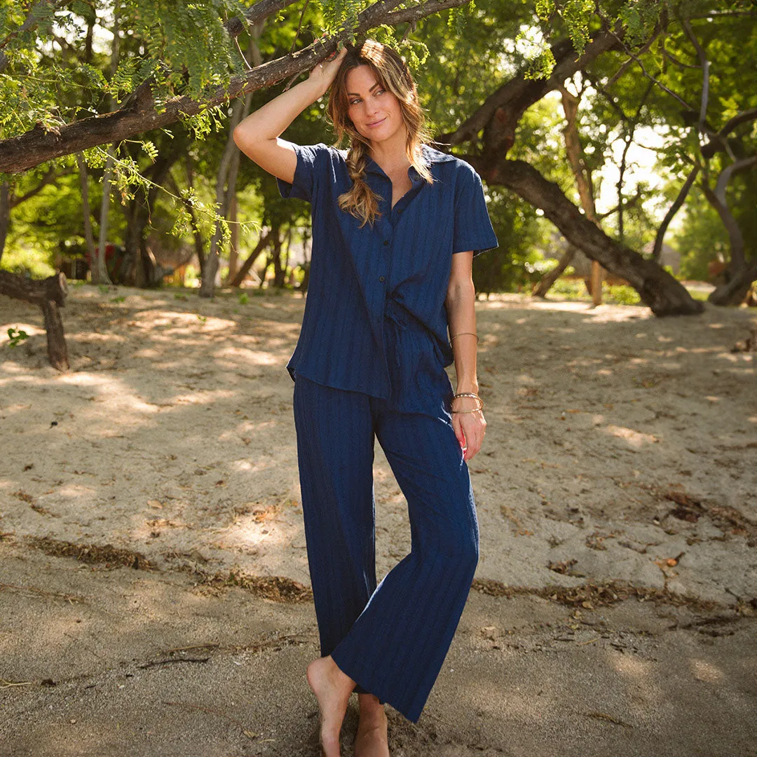 Cabana Pants, Navy