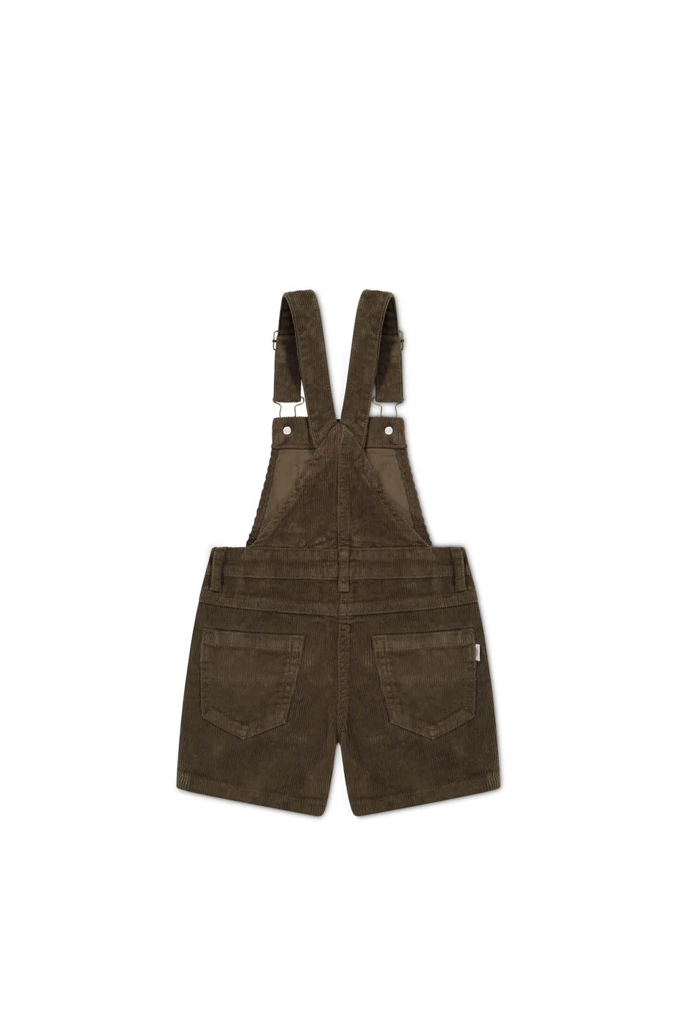 Casey Cord Short Overall - Bear