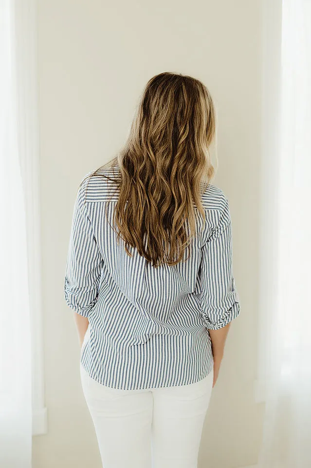 Casual Button Front Shirt