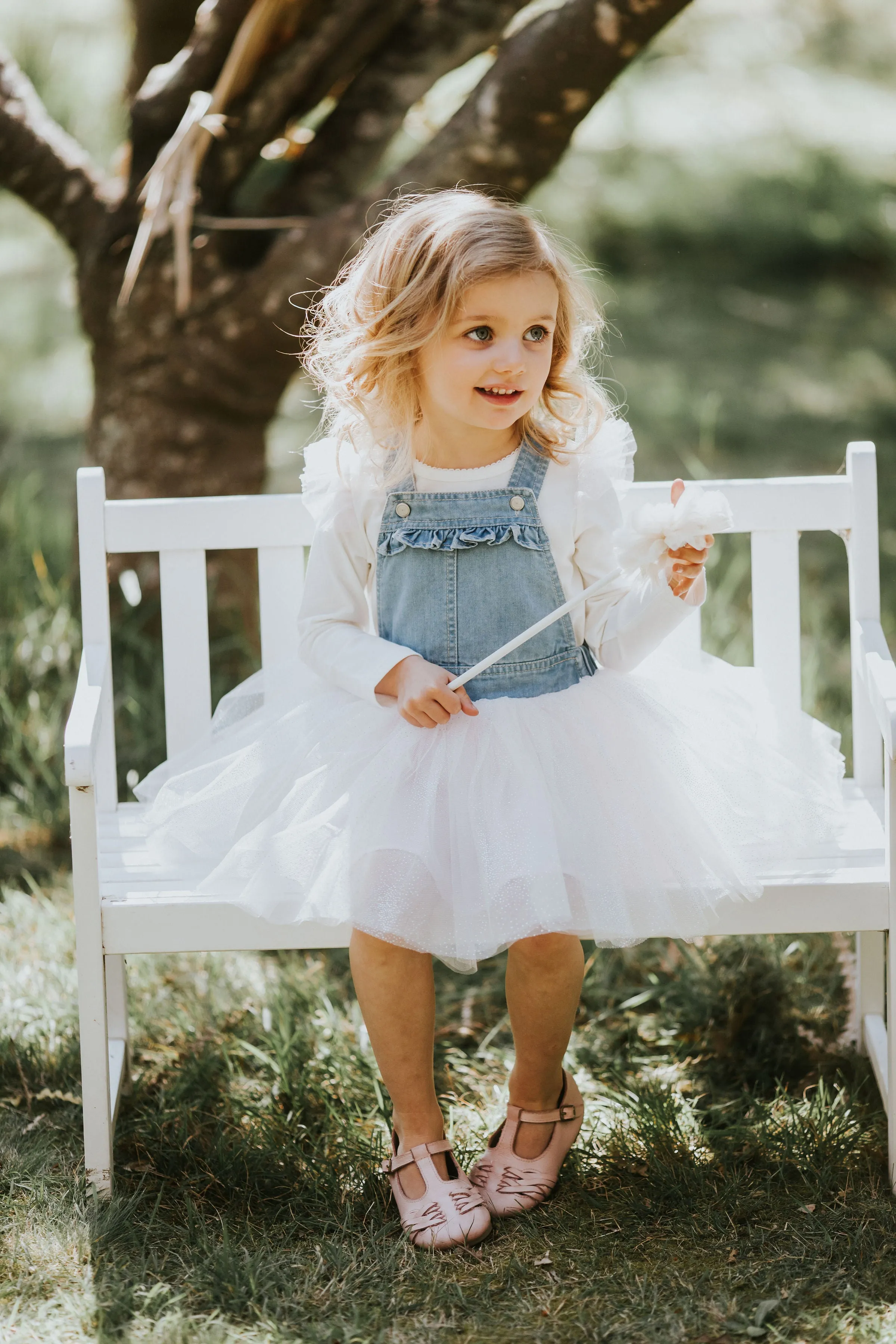 Confetti Overall Tutu Dress