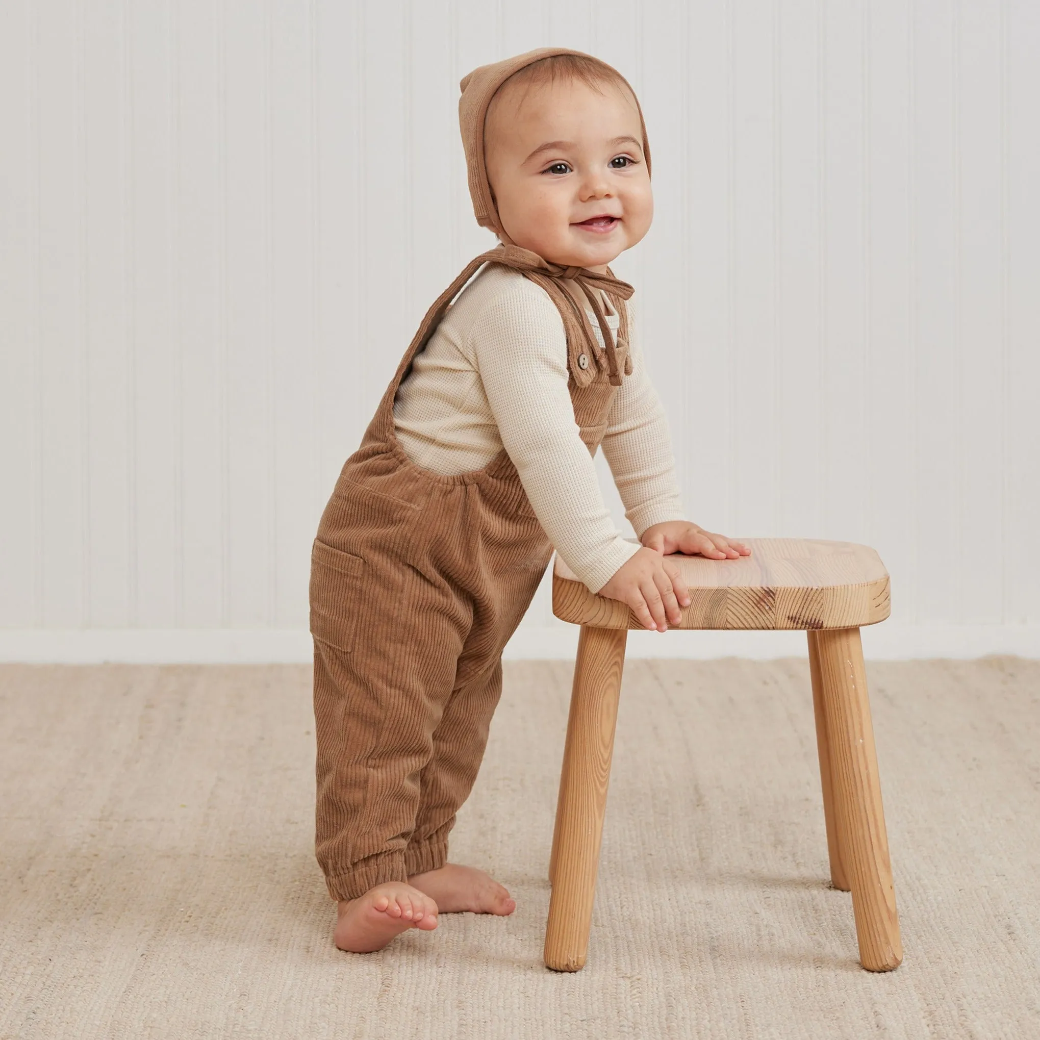 Corduroy Baby Overall | Cinnamon