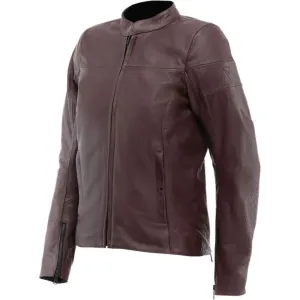 Dainese Itinere Ladies Leather Jacket Bordeaux