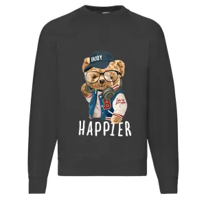 Eco-Friendly Happier Bear Pullover