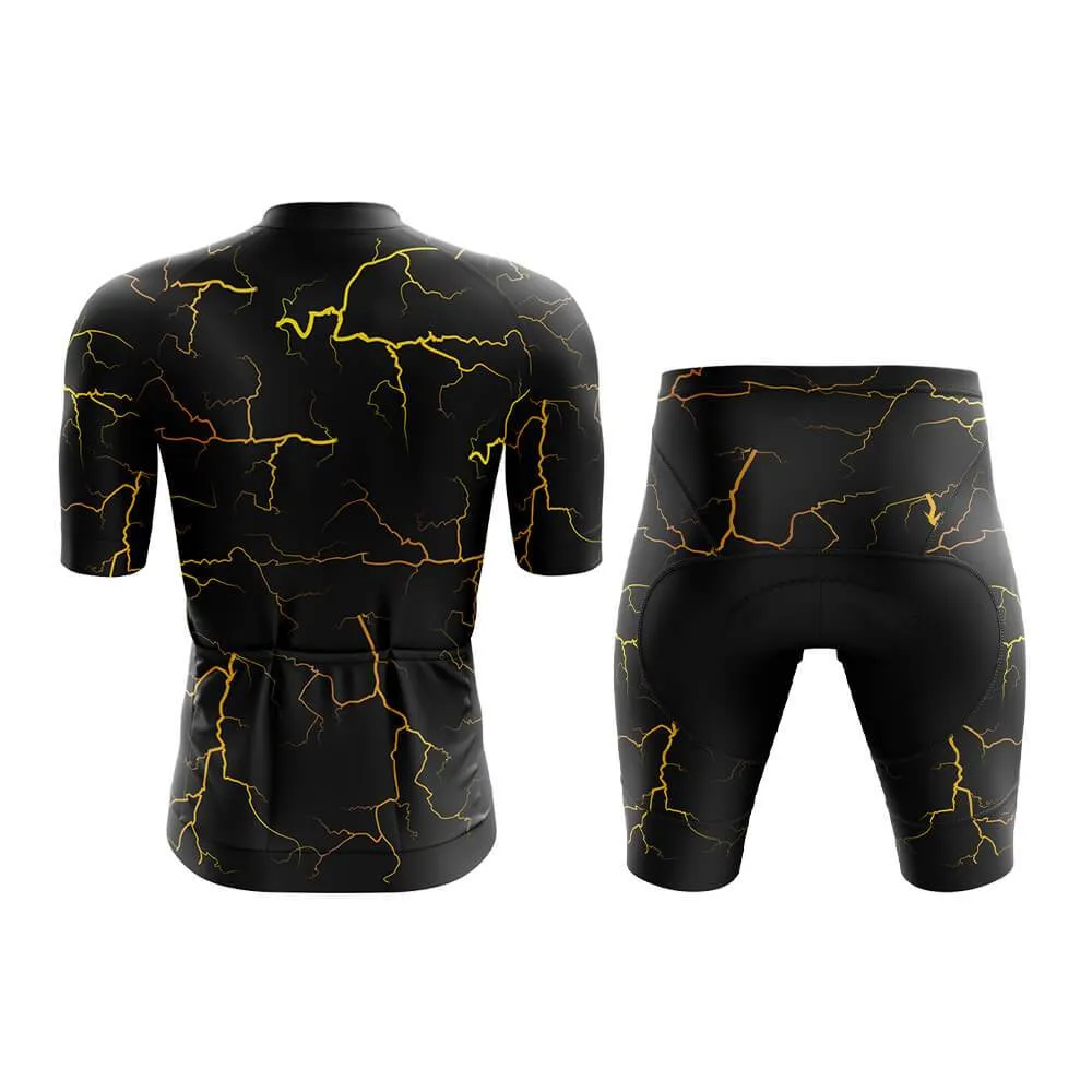 Elemental Lightning (Black) Aero Cycling Kit