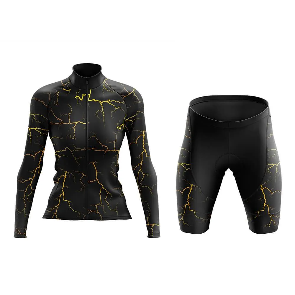 Elemental Lightning (Black) Aero Cycling Kit