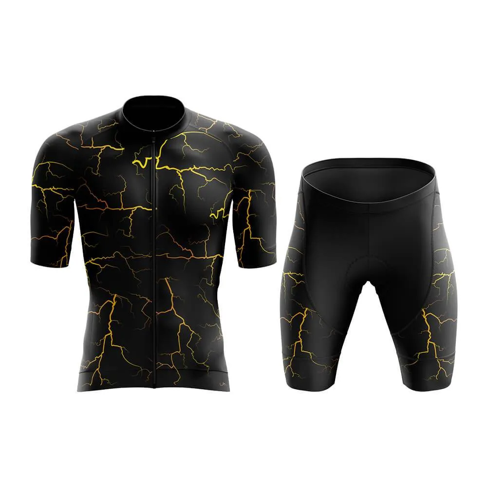 Elemental Lightning (Black) Aero Cycling Kit