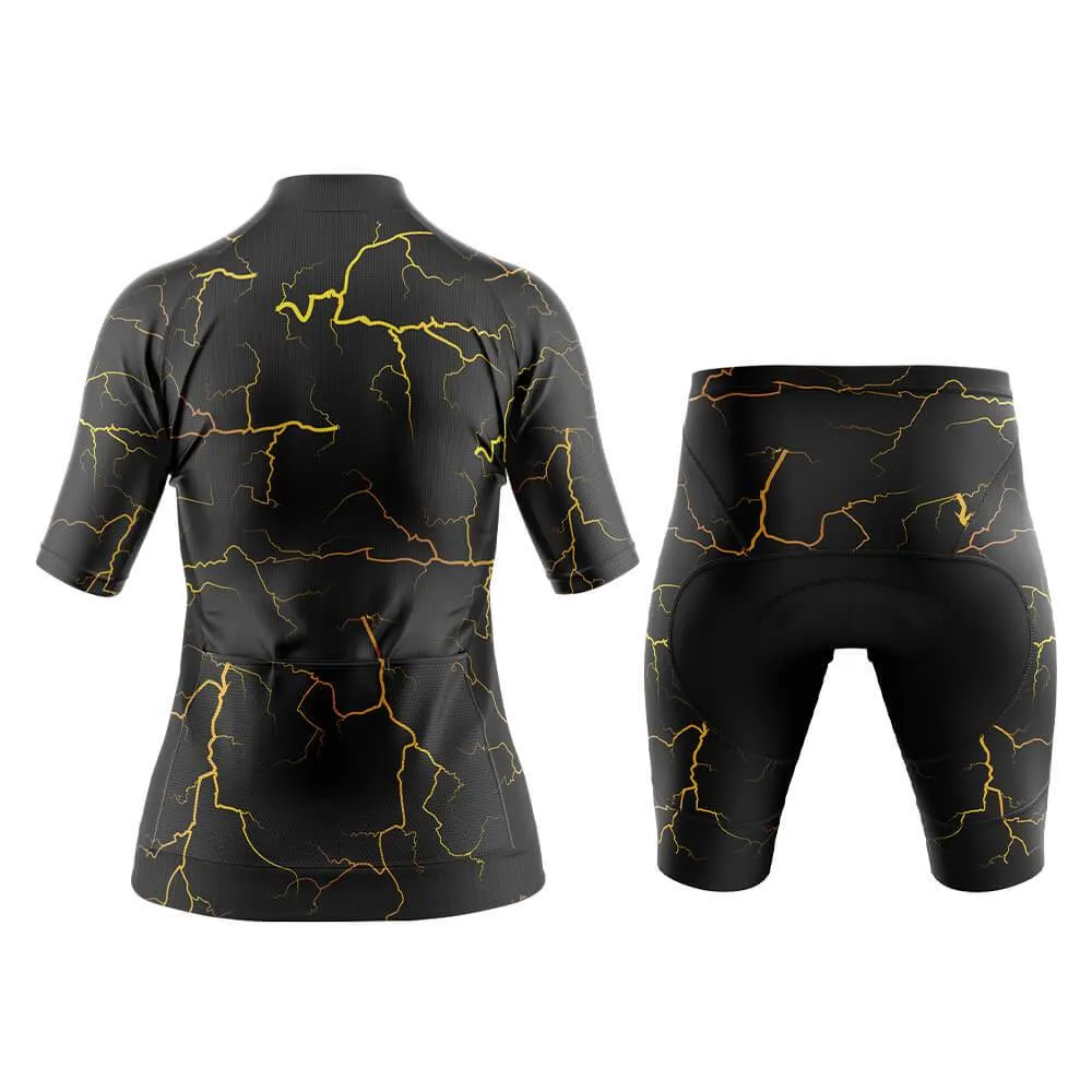 Elemental Lightning (Black) Aero Cycling Kit