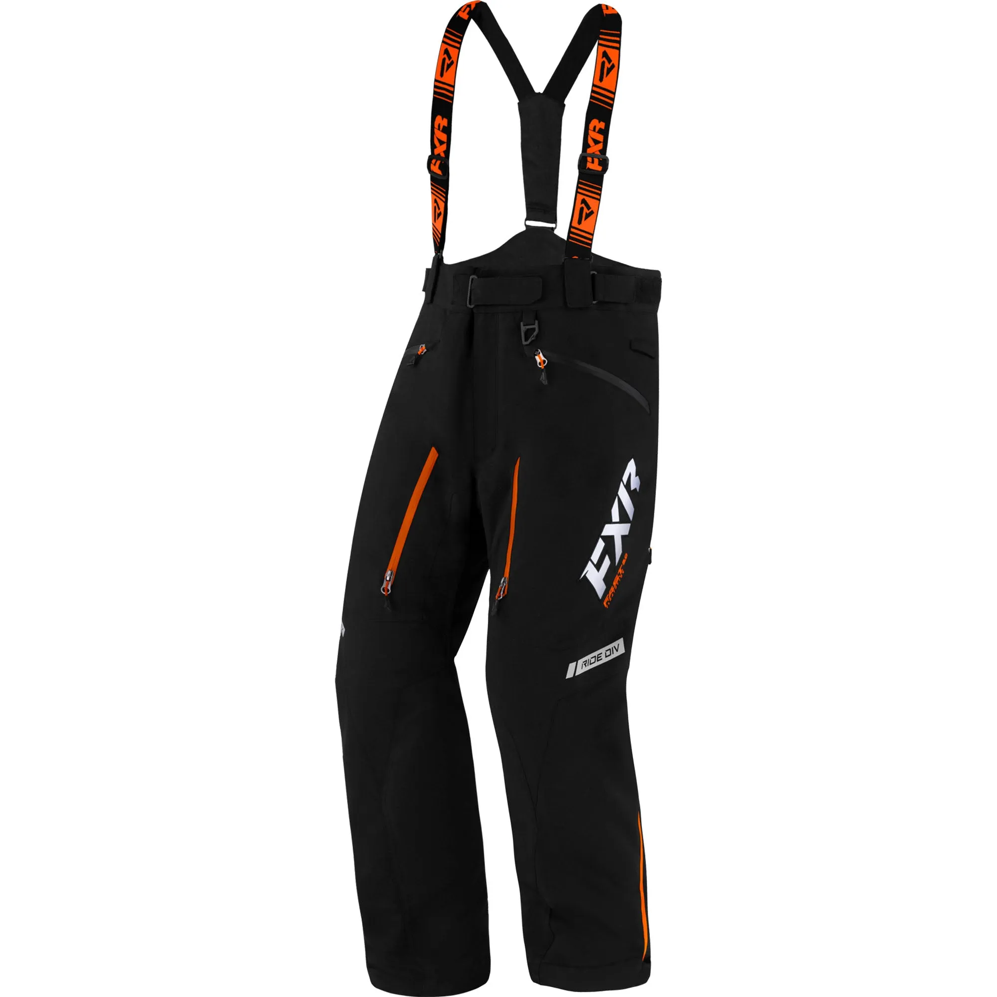 FXR Mission FX Snowmobile Pants Black/Orange