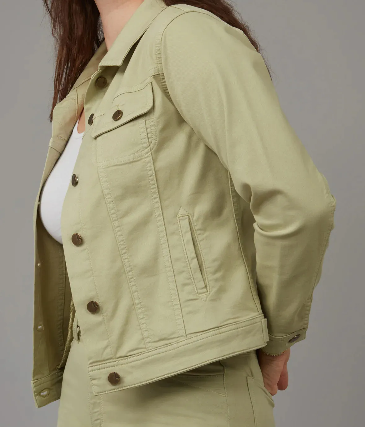 Gabriella Classic Jacket - Sage