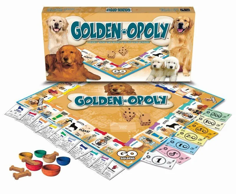 Golden-opoly Board Game