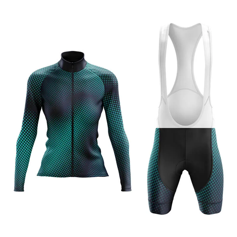 Halftone Aero Cycling Kit (Green)