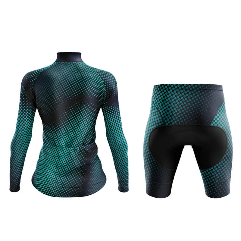 Halftone Aero Cycling Kit (Green)