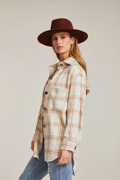 Hannah Oversized Plaid Shacket