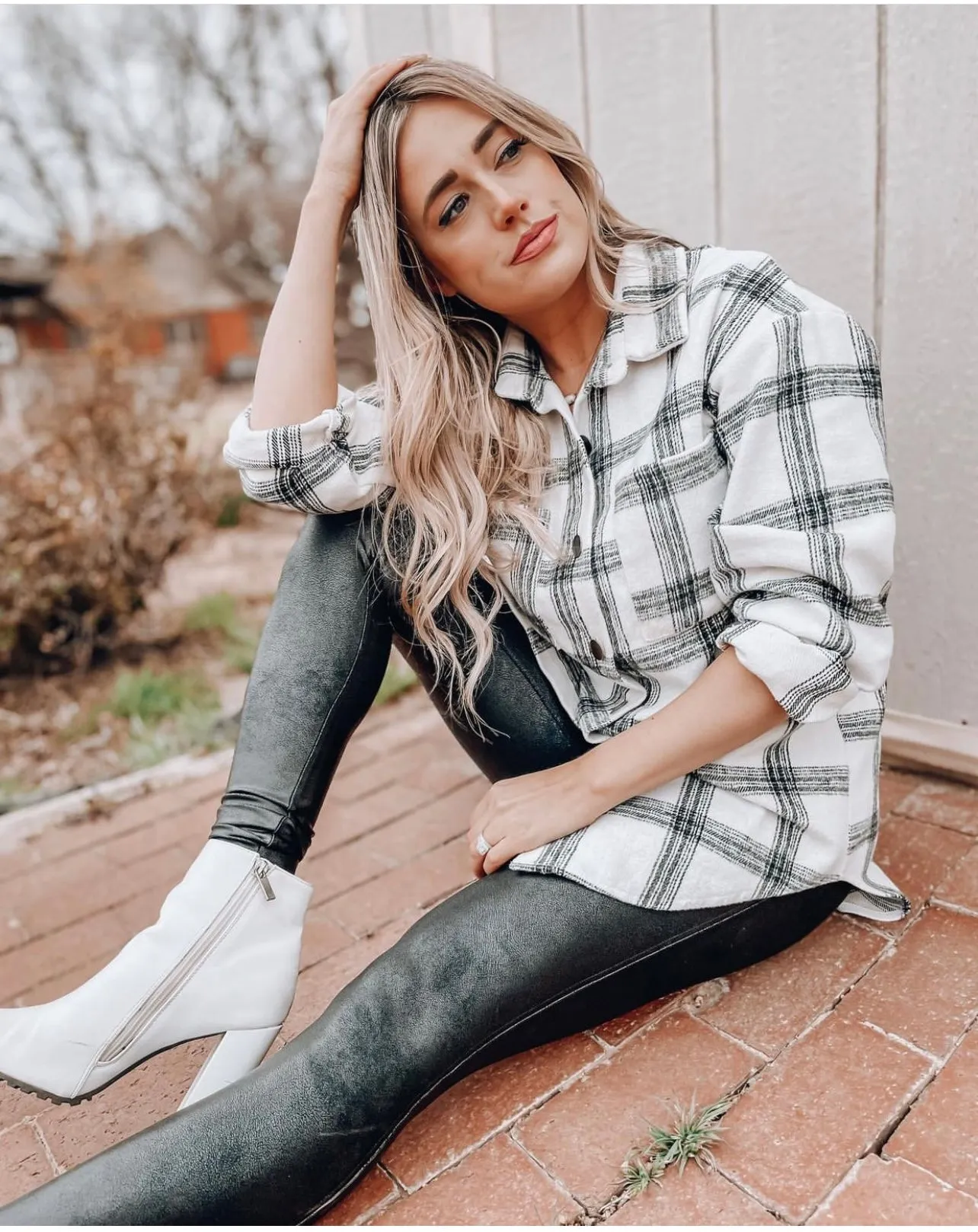 Hannah Oversized Plaid Shacket