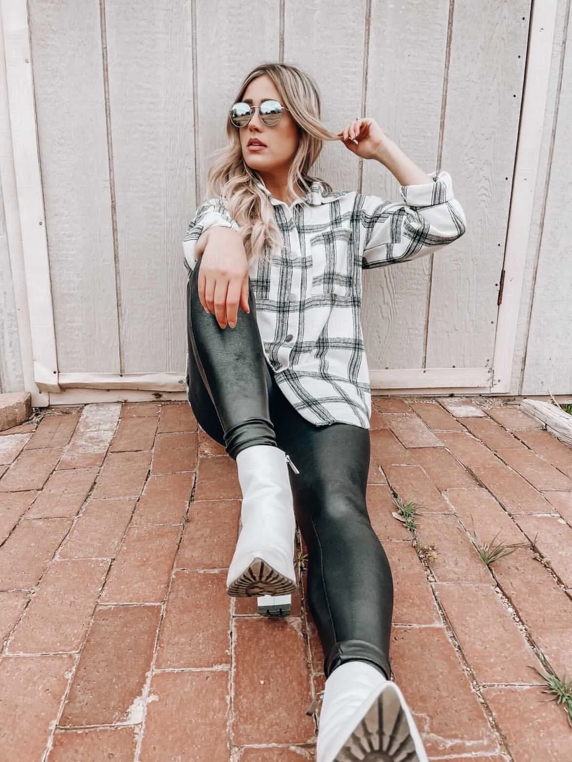 Hannah Oversized Plaid Shacket