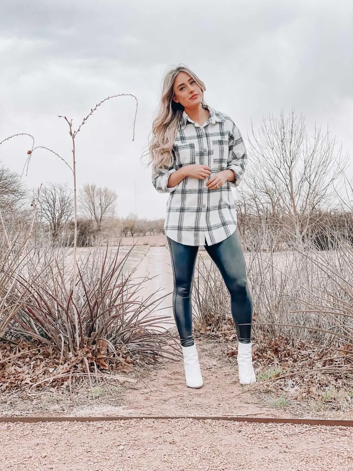 Hannah Oversized Plaid Shacket