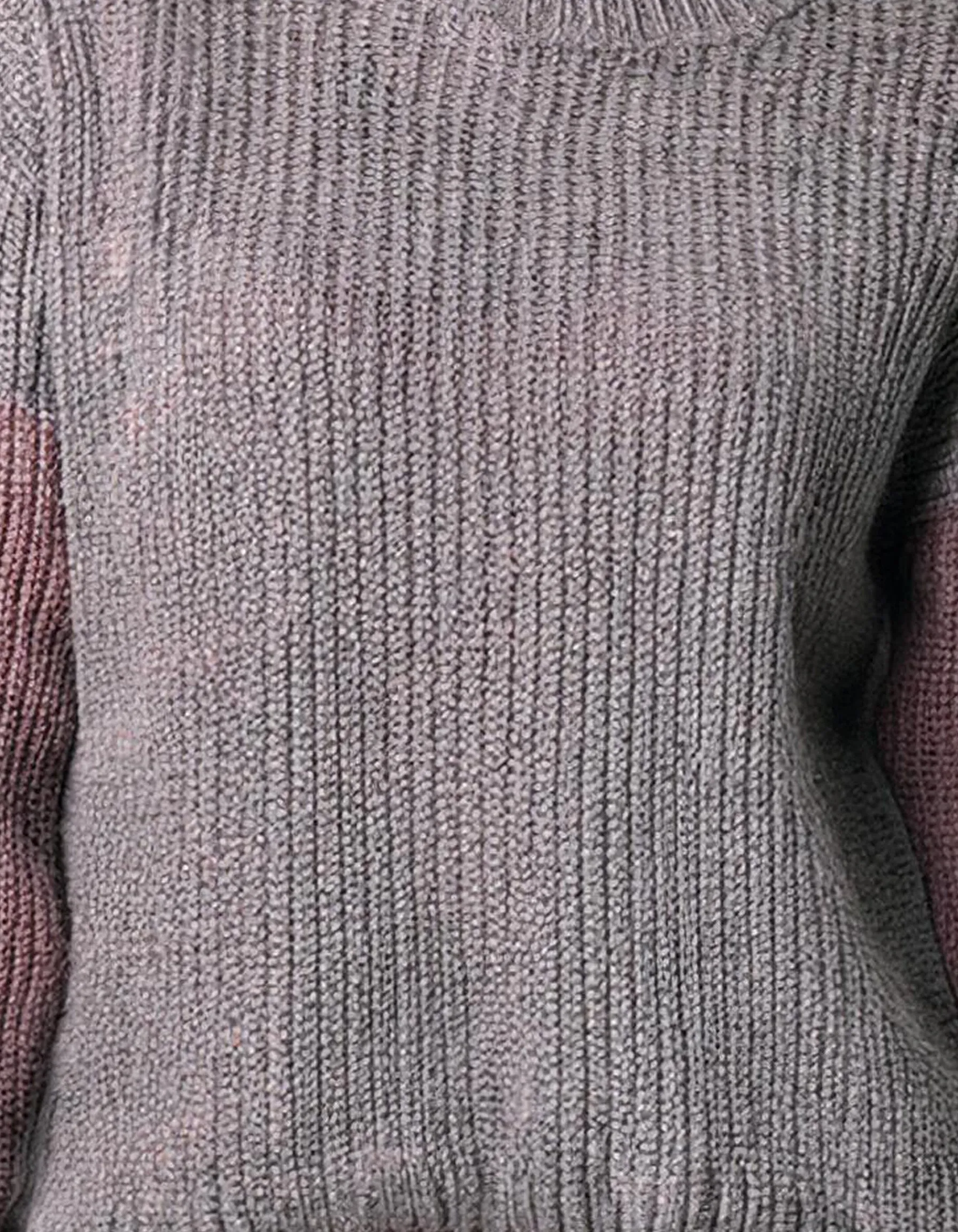 Heather Grey Relaxed Knit Pullover