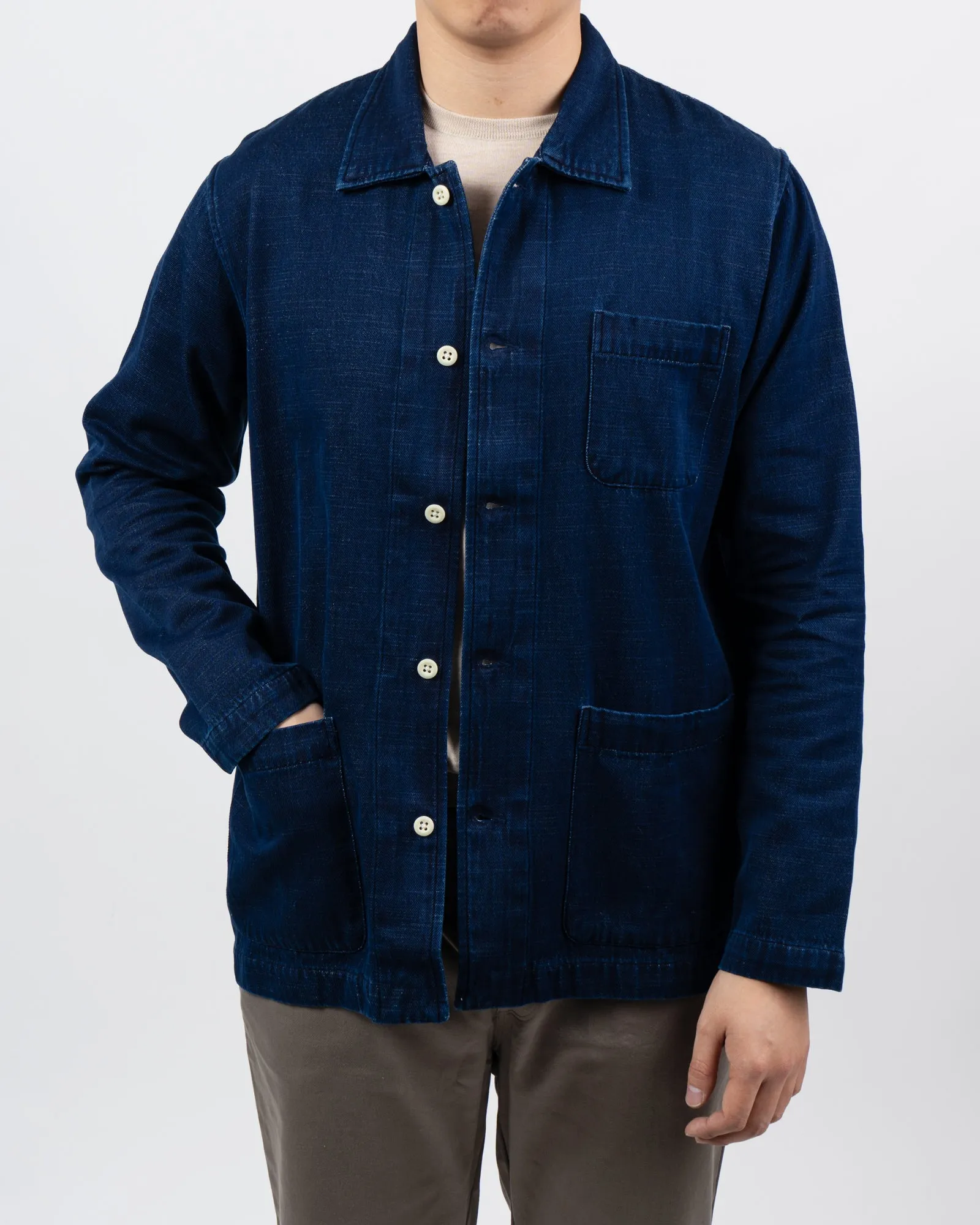 Indigo Madras Shacket