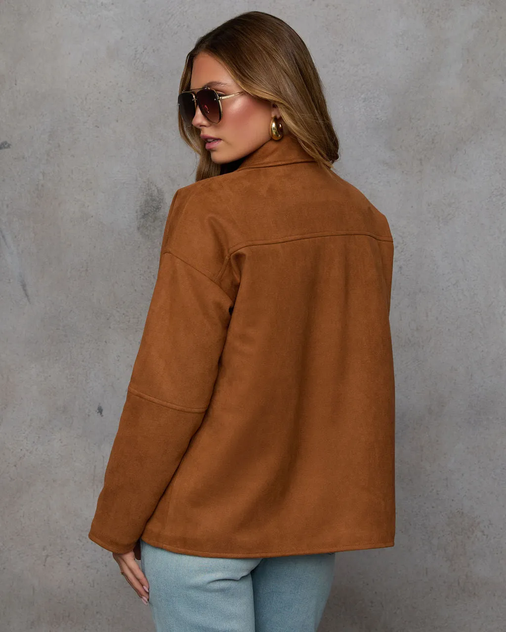 Inviting Feels Suede Shacket