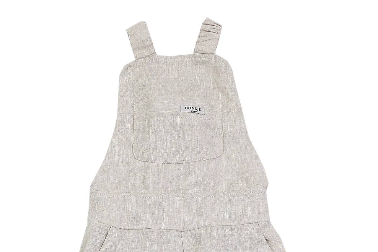 Jeffrey Linen Overall | Natural Linen