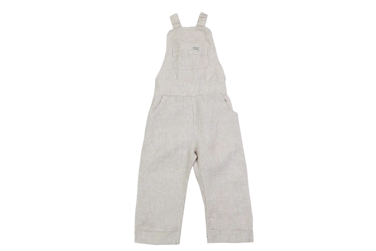 Jeffrey Linen Overall | Natural Linen