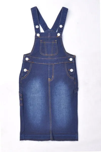 'Julianne' Denim Overall Dress