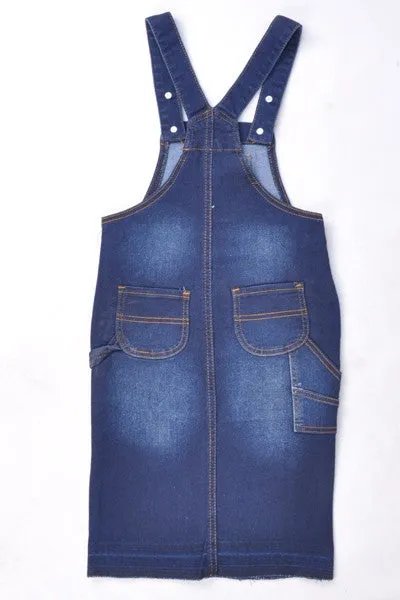 'Julianne' Denim Overall Dress