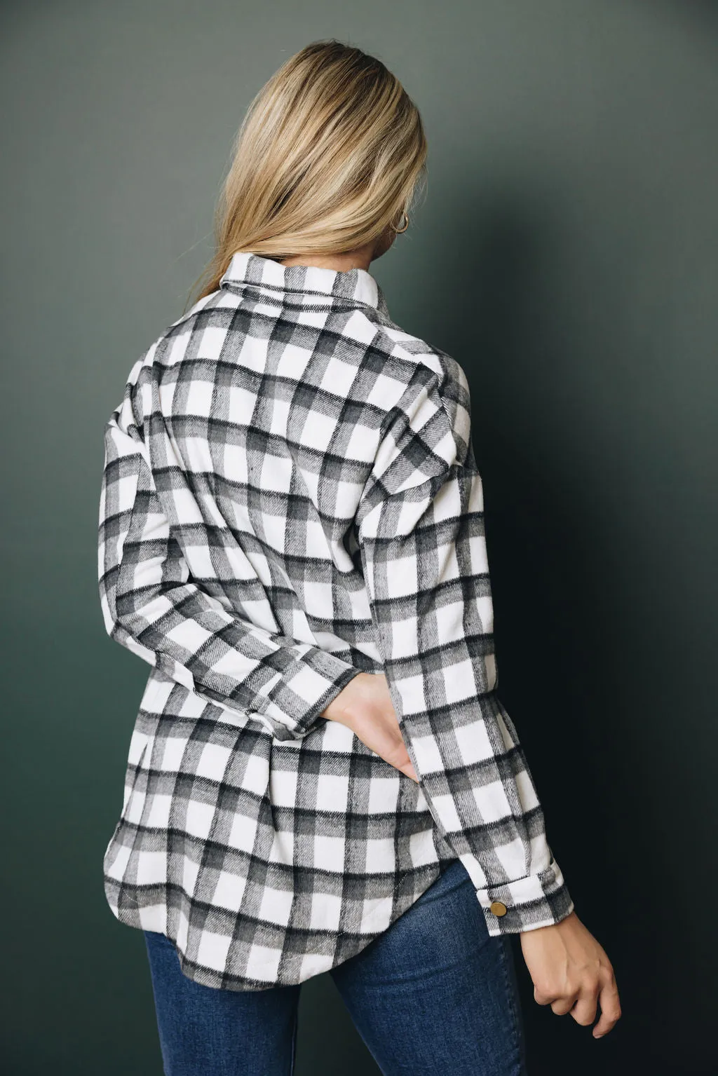 Kaithyn  Plaid Shacket