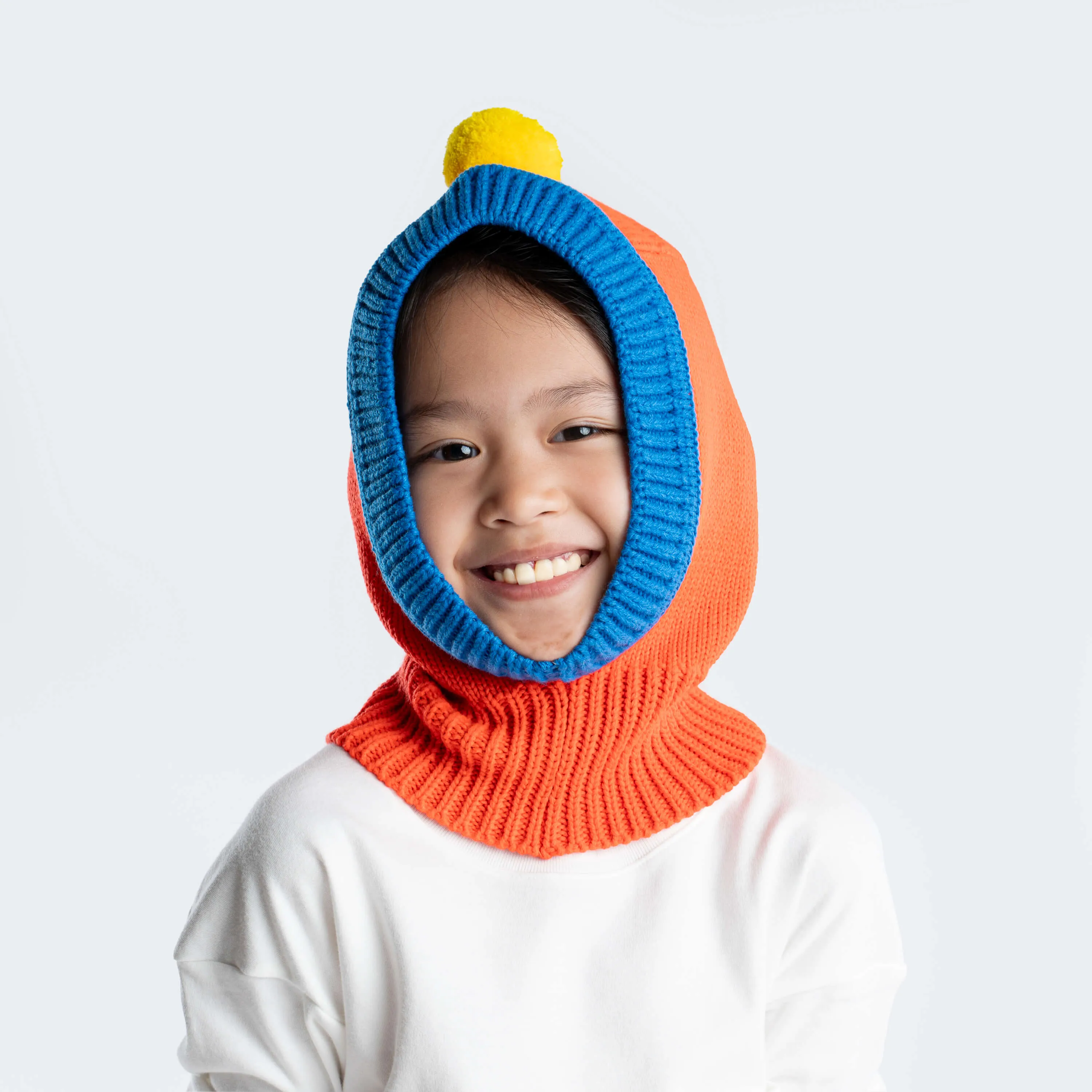 Kids Pom Balaclava