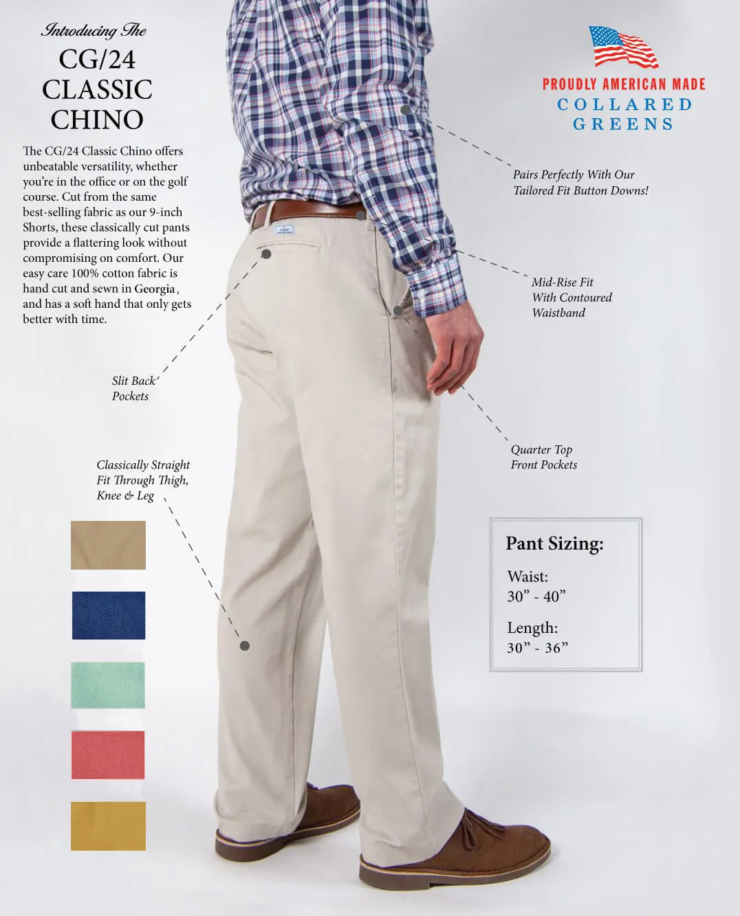 Lowcountry: Khakis - Mint