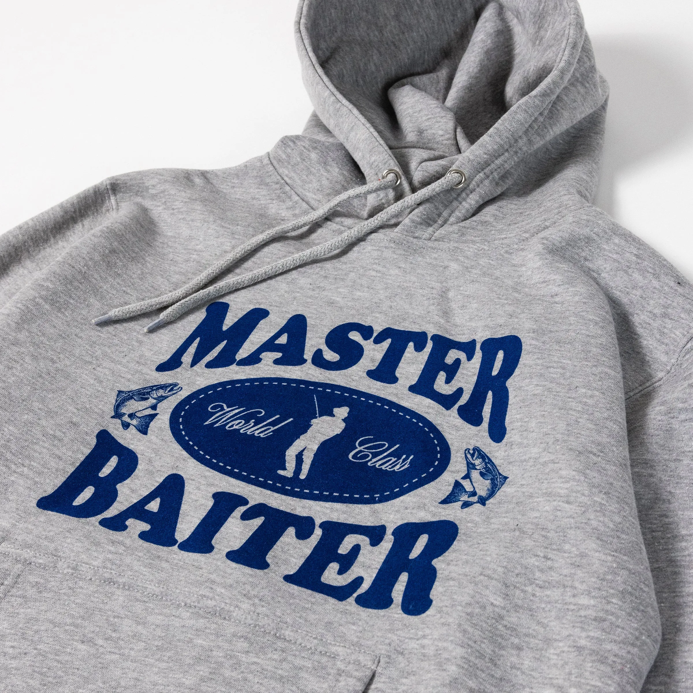 Master Baiter Grey Hoodie