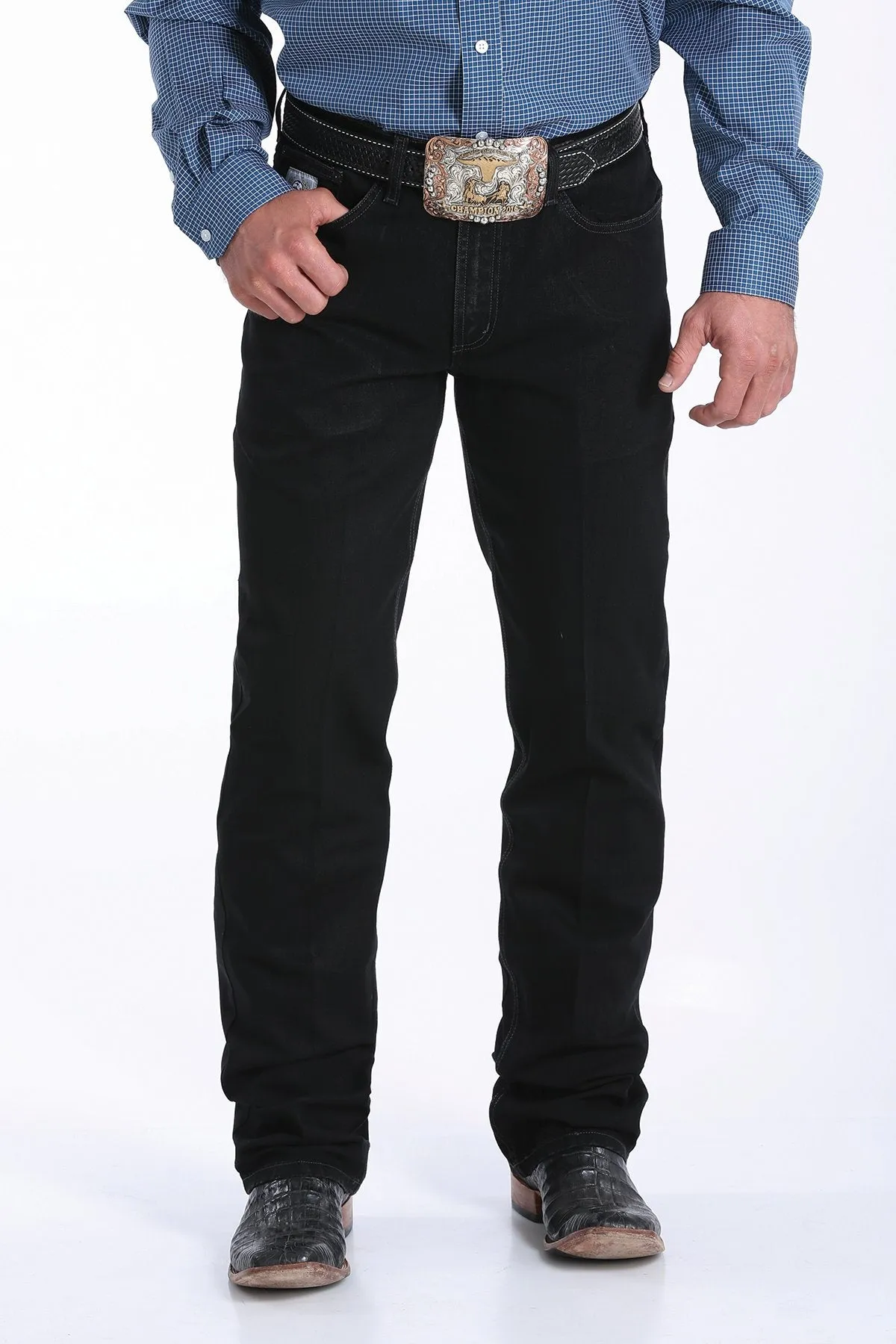 Men's Cinch Silver Label Black Jean