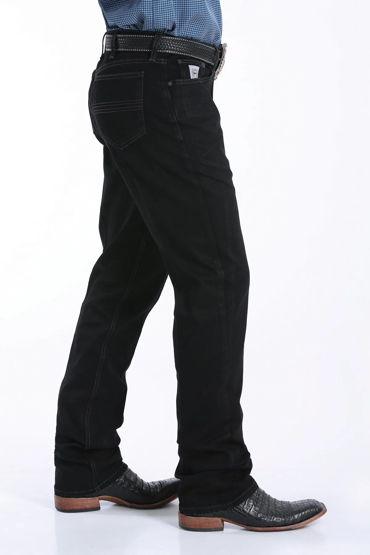 Men's Cinch Silver Label Black Jean