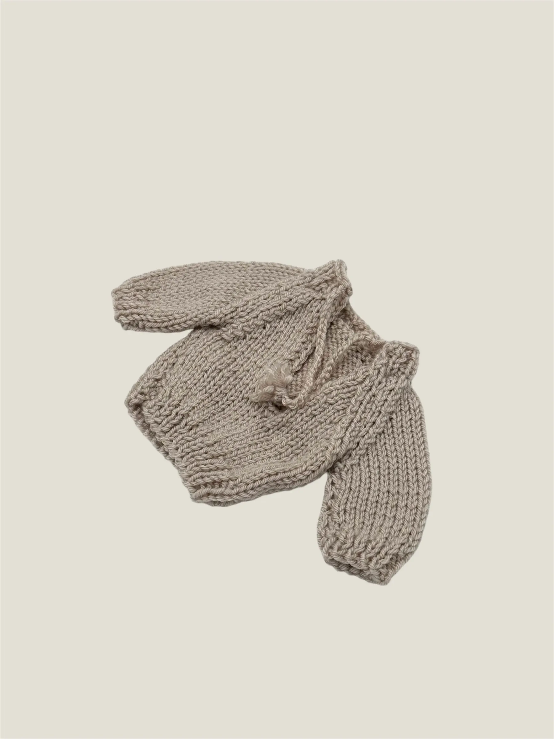 Minikane Doll Clothes | Knitted Pullover - Beige