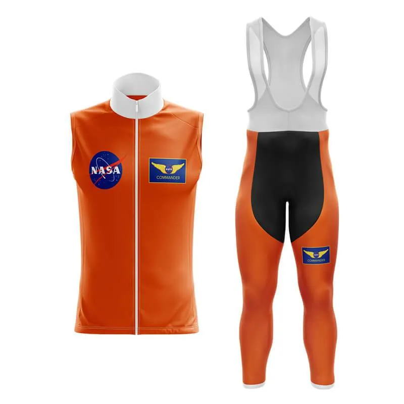 NASA Commander Club Cycling Kit (Orange)