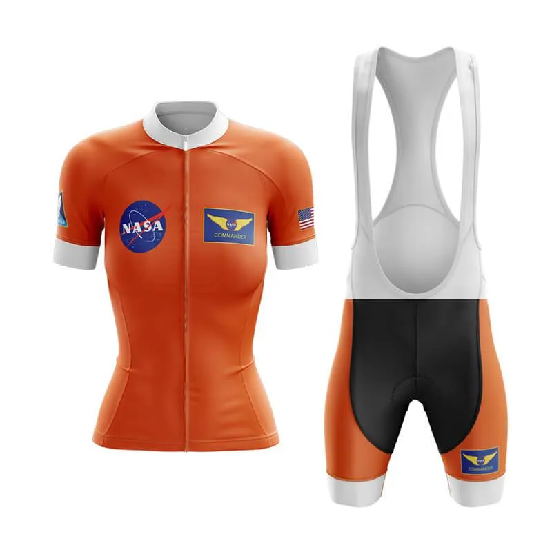 NASA Commander Club Cycling Kit (Orange)